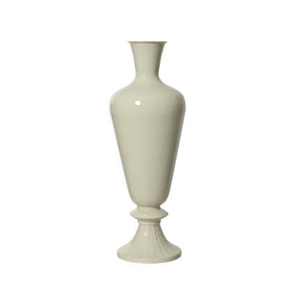 Vaso Smaltato Lucido Crema 77cm