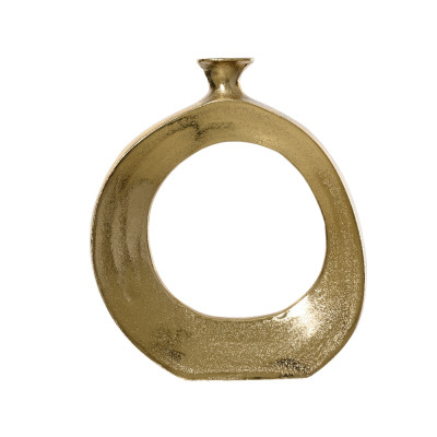 Vaso Design in Alluminio Oro 2