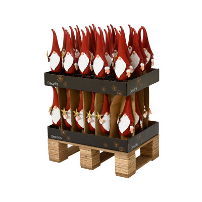 Gnomo Rosso in Ferro 35cm 2