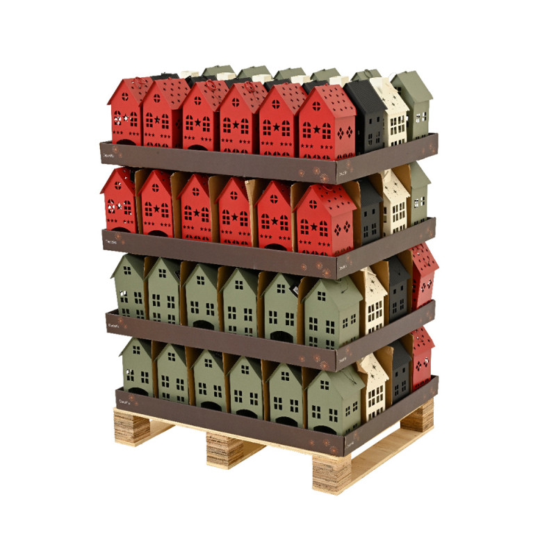 Lanterna in Ferro Colorato 24cm