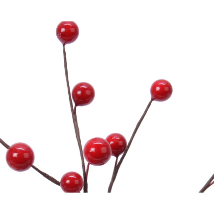 Ramo di Bacche Rosse 26cm