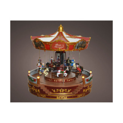 CARILLON CARROUSEL LED IN LEGNO