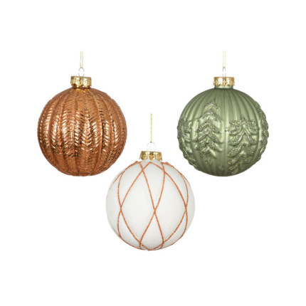 Sfera in Vetro Lavorato 10cm