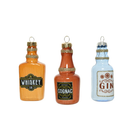 Bottiglietta Liquore in Vetro 9,4cm