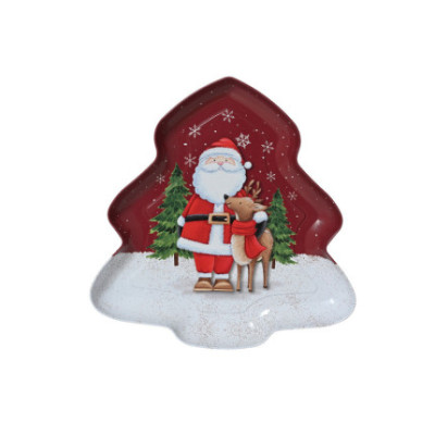 PIATTO SANTA CLAUS 25CM