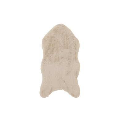 TAPPETO DI PELLICCIA CREMA