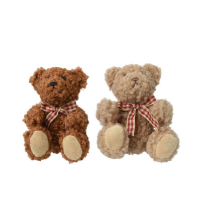 Orsetto di Peluche con Fiocco 10cm