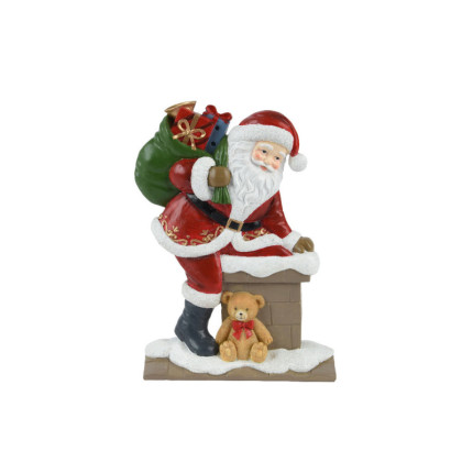 Babbo Natale in Resina Decorativo 25cm