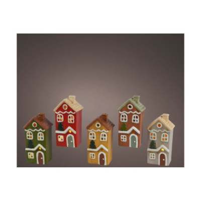 CASETTA LED IN TERRACOTTA 17,6CM