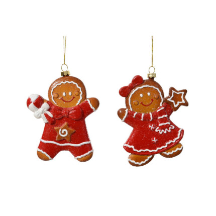 Omino Pan di Zenzero Pendente