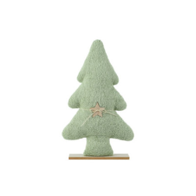 Alberello in Pelliccia Verde 58cm