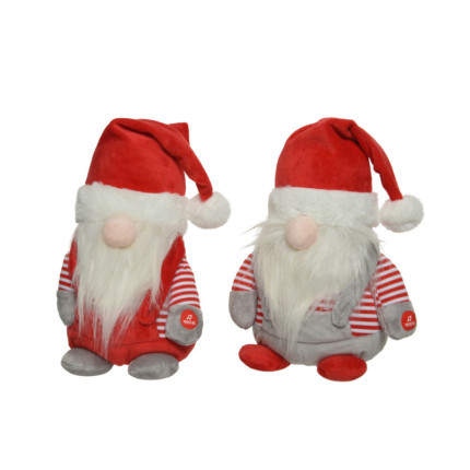 Gnomo Senza Occhi con Salopette 25cm