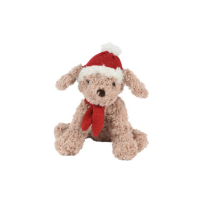 CANE PELUCHE CON SCIARPA