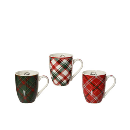 Tazza Scozzese In Porcellana
