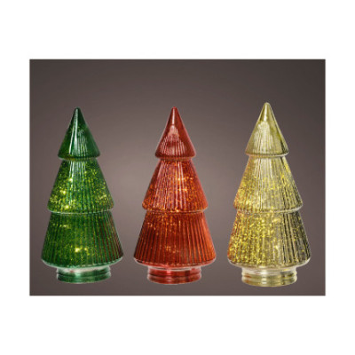 ALBERELLO LED IN VETRO 23CM