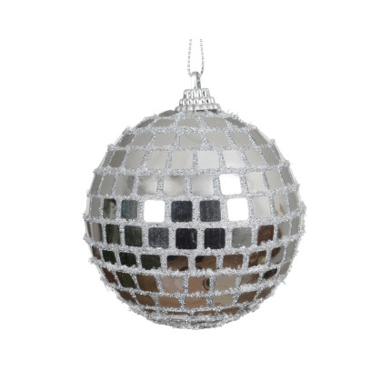 Pallina Discoball Argento