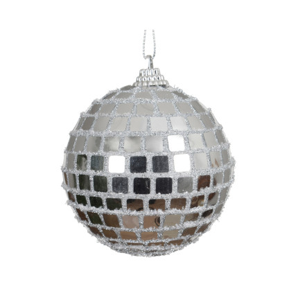 Pallina Discoball Argento