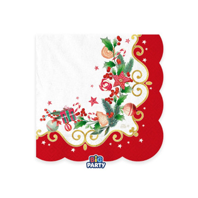 Tovaglioli Xmas Jingle (16 pezzi)