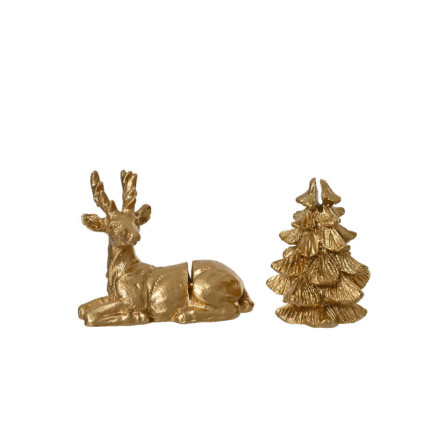 Segnaposto Natalizio Oro