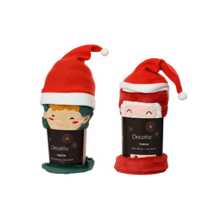 Coperta Elfo con Cappello