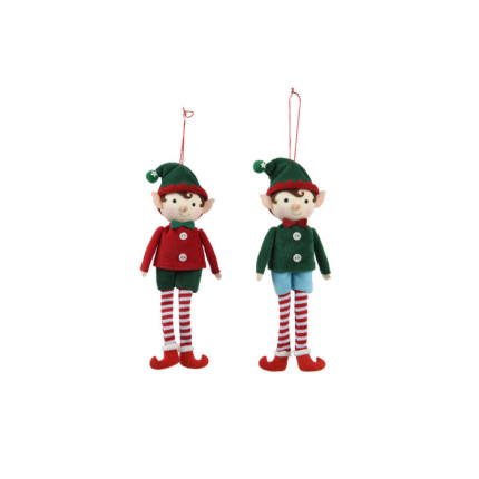 Elfo Pendente Natalizio