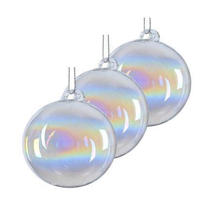 Sfera in Vetro Trasparente