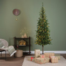 Albero di Natale Alpbach con Led e Base