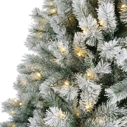 Albero di Natale Canada Frosted con Led