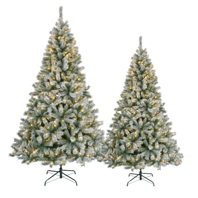Albero di Natale Canada Frosted con Led