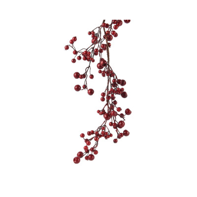 Ghirlanda di Bacche Rosse 130cm