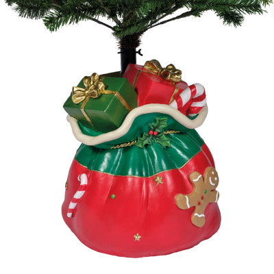 Sacco con Doni Xmas Base per Albero di Natale