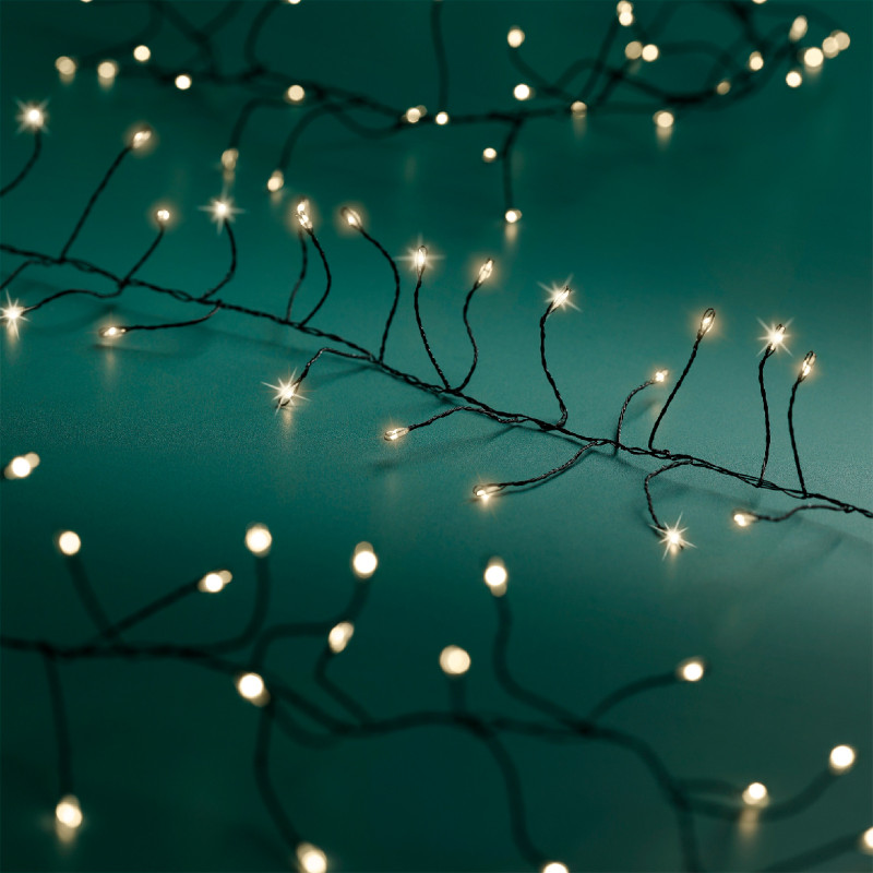 Filo con Micro Luci Calde per Albero di Natale