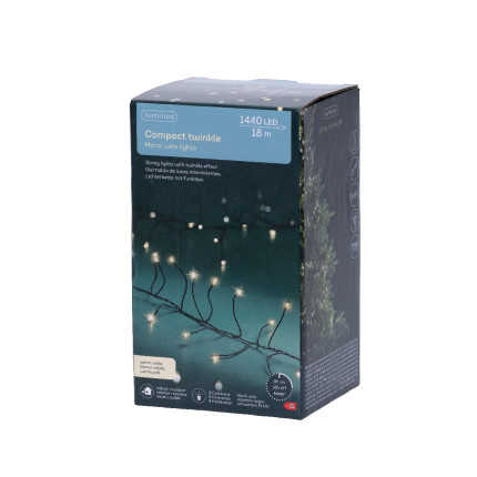 Filo con Micro Luci Calde per Albero di Natale