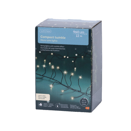 Filo con Micro Luci Calde per Albero di Natale