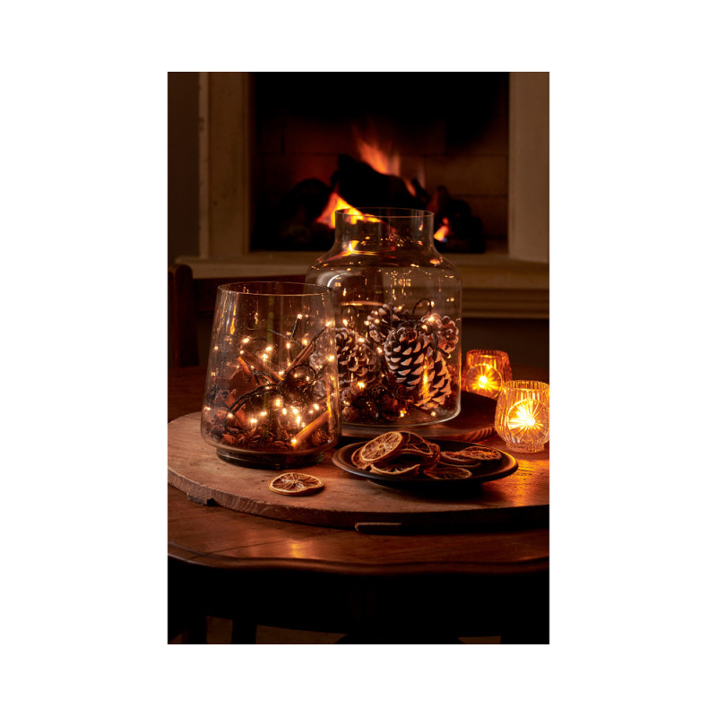 Filo con Micro Luci Calde per Albero di Natale