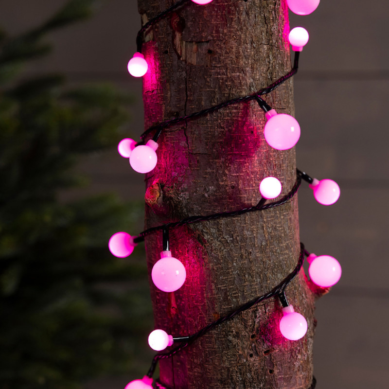 Lucy Cherry LED natalizio per albero di Natale – Luce Bianca/Cangiante
