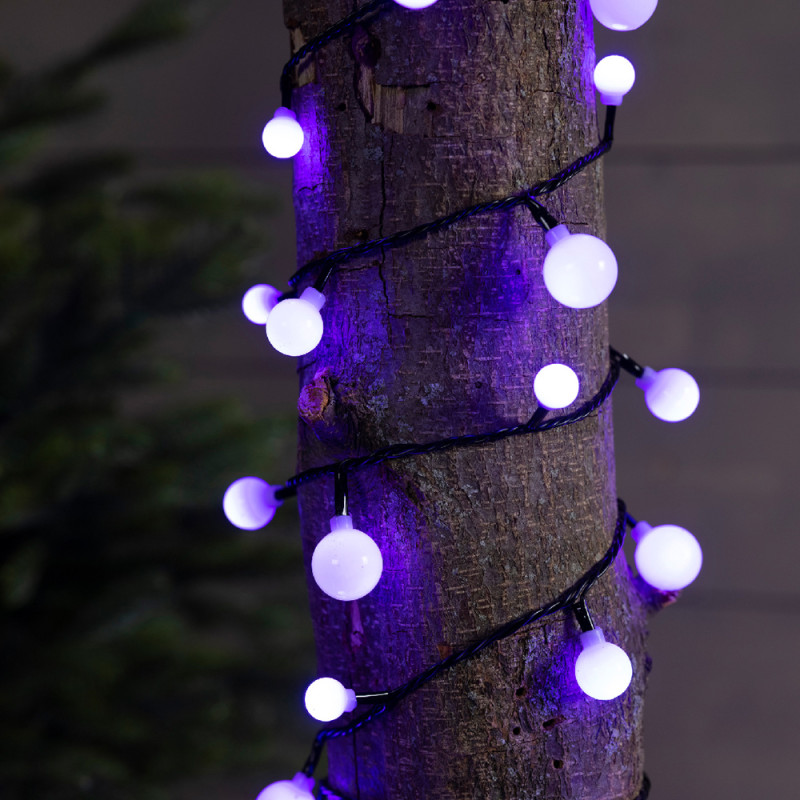 Lucy Cherry LED natalizio per albero di Natale – Luce Bianca/Cangiante