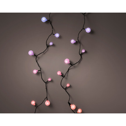 Lucy Cherry LED natalizio per albero di Natale – Luce Bianca/Cangiante
