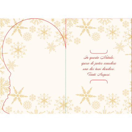 Biglietto Giftcard Sfera di Natale