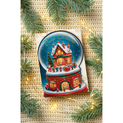 Biglietto Giftcard Sfera di Natale