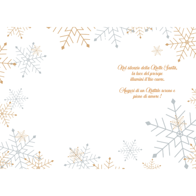 Biglietto Auguri di Natale Sacro 2