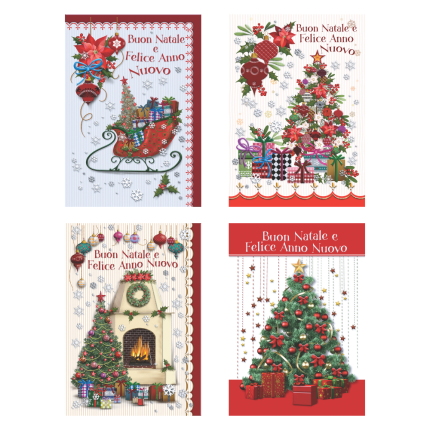 Biglietti di Natale Disegni Natalizi