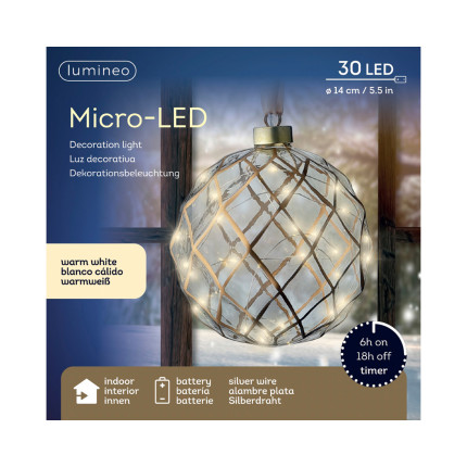 Sfera Luminosa Pendente 20cm