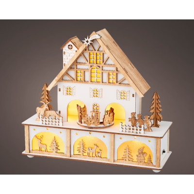 Casetta in Legno con Led