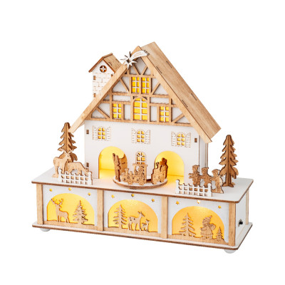 Casetta in Legno con Led 2