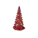 Alberello Luminoso in Vetro 21cm