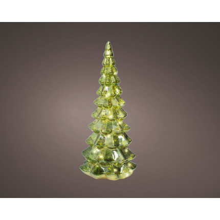 Alberello Luminoso in Vetro 32cm