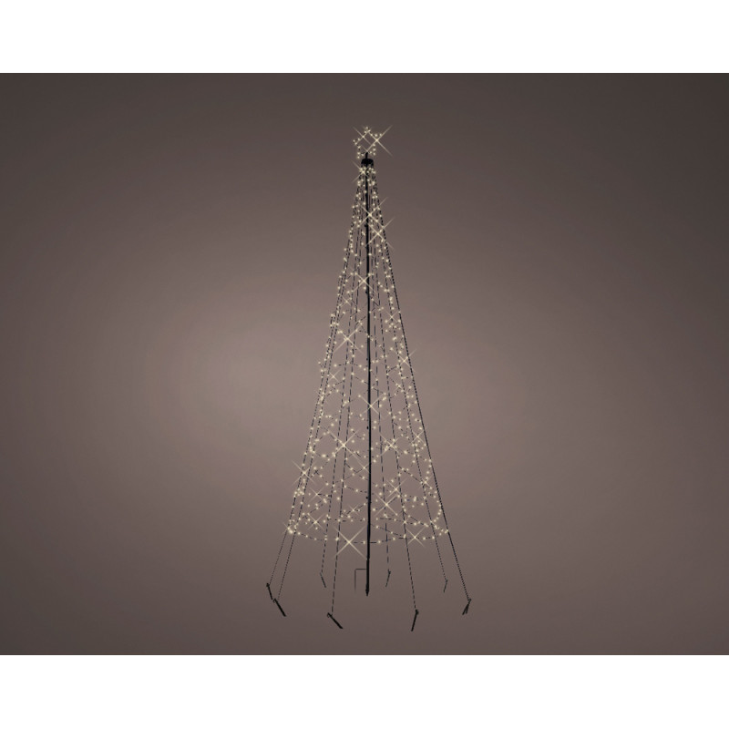 Albero di Natale 480 Led | Decorazioni Natalizie per Esterno