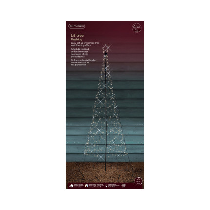 Albero di Natale 480 Led | Decorazioni Natalizie per Esterno