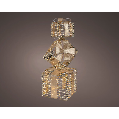 Decorazione Pacchi Regalo Luminosi Led 73cm